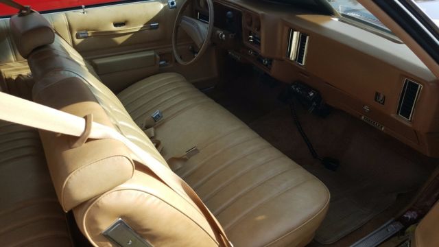 1976 Burgundy Chevrolet Monte Carlo Sedan