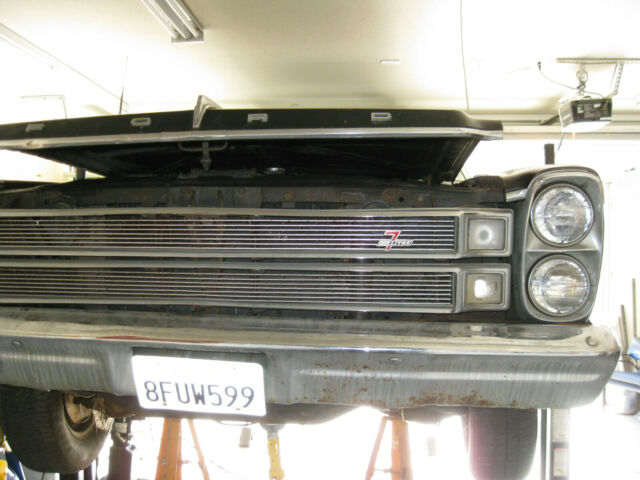 1966 Black Ford Galaxie hardtop