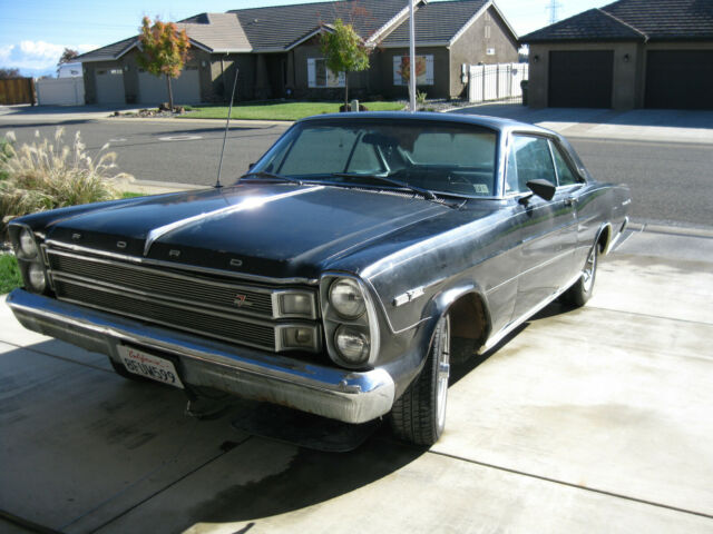 1966 Black Ford Galaxie hardtop