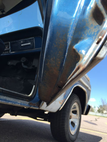 1968 Blue Ford F-100 Pickup Truck