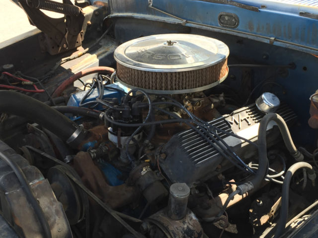 1968 Blue Ford F-100 Pickup Truck