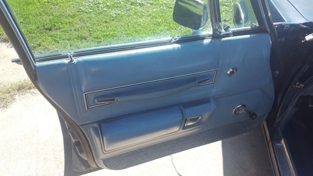 1977 Blue Chrysler Newport Sedan