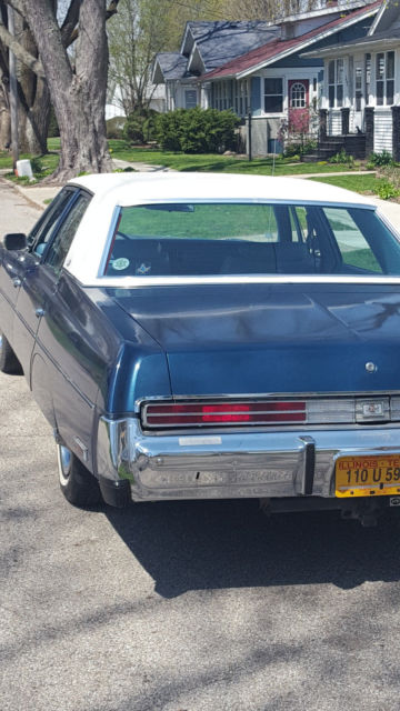 1977 Blue Chrysler Newport Sedan