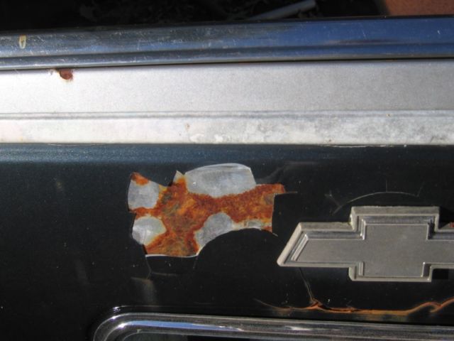 1986 BLUE / SILVER Chevrolet El Camino