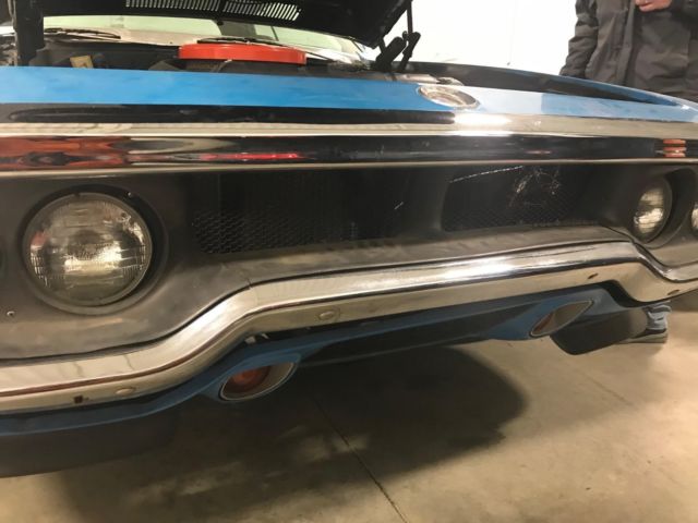 1972 Blue Plymouth Road Runner Coupe