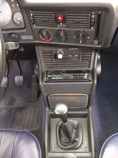 1980 Saphire Blue Metallic BMW 3-Series 2 Door coupe