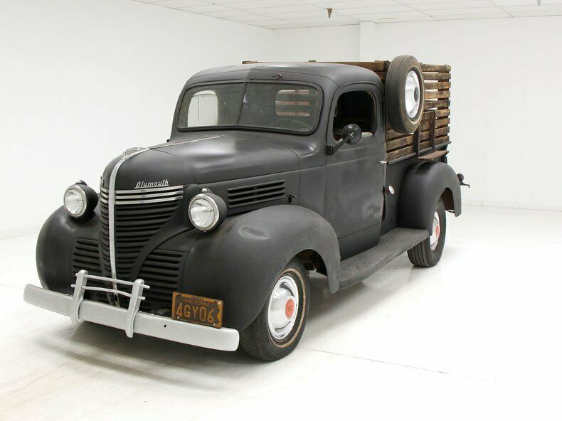 1940 Black Plymouth Pickup Pickup (Truck)