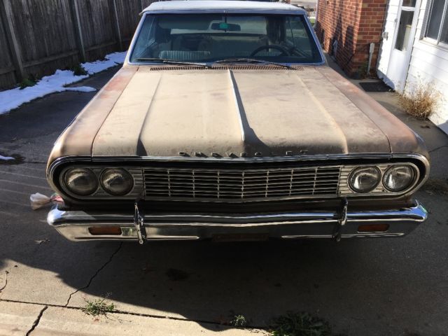 1964 Gold Chevrolet Chevelle Convertible