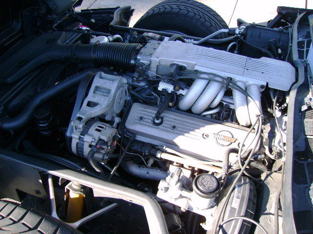 1987 Silver Chevrolet Corvette Coupe