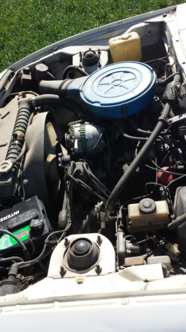 1981 White Mazda RX-7 Coupe