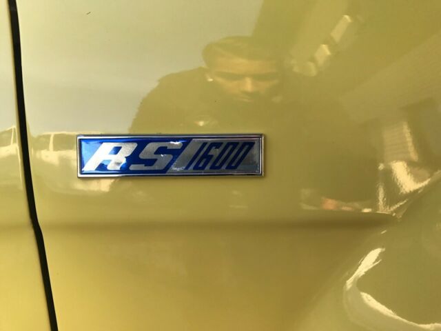 1972 Yellow Ford Escort Coupe