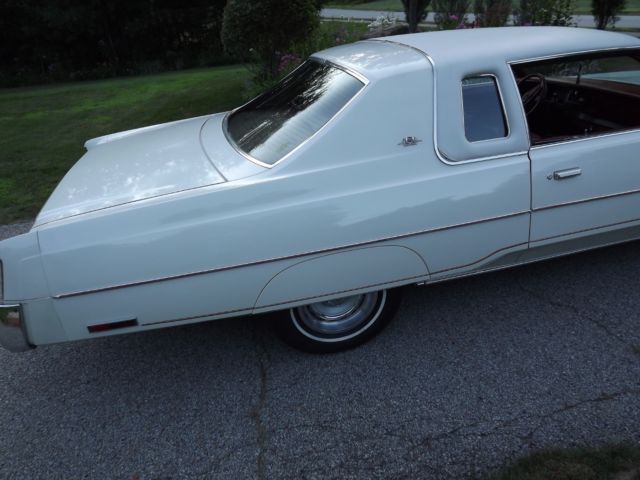 1978 White Chrysler New Yorker Coupe