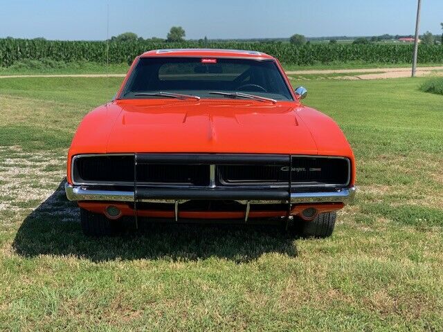 1969 Orange Dodge Charger Hardtop