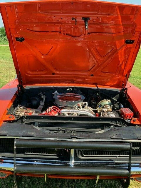 1969 Orange Dodge Charger Hardtop