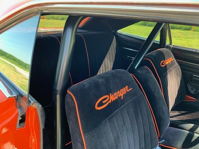 1969 Orange Dodge Charger Hardtop