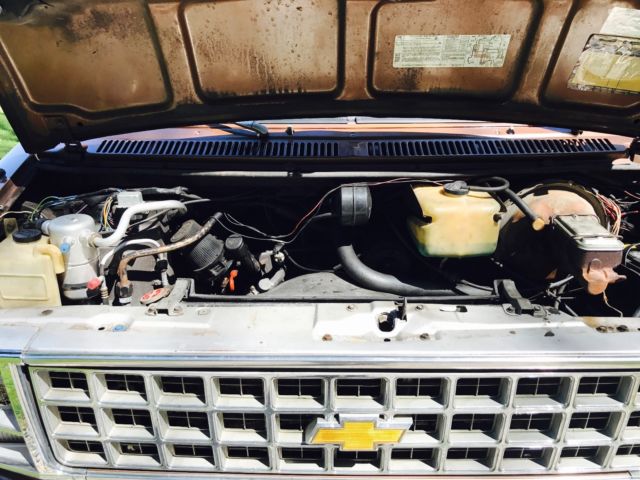 1981 Brown Chevrolet G20 Van