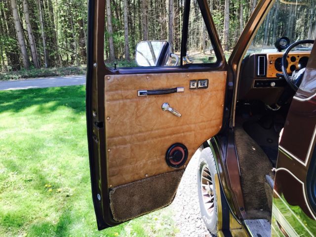 1981 Brown Chevrolet G20 Van