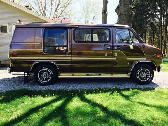 1981 Brown Chevrolet G20 Van