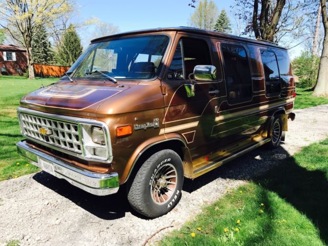 1981 Brown Chevrolet G20 Van