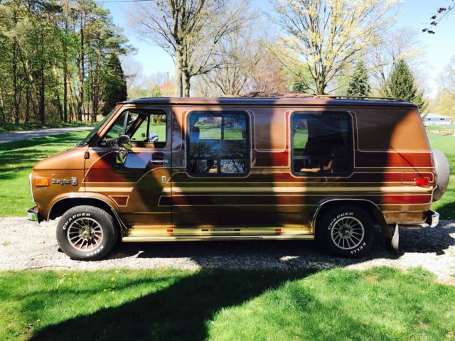 1981 Brown Chevrolet G20 Van