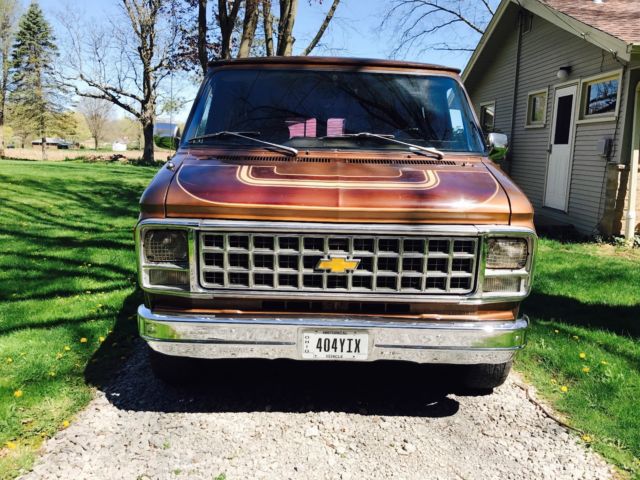 1981 Brown Chevrolet G20 Van