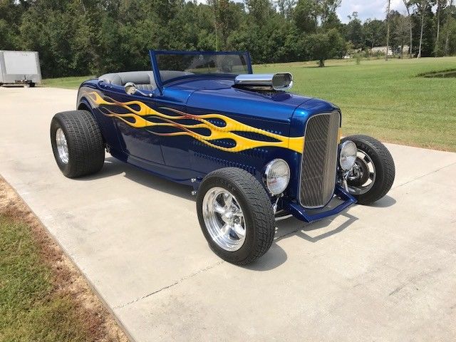1932 Blue Ford Roadster Roadster