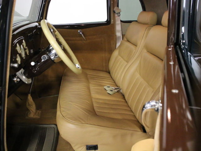 1934 Green Ford 5 Window Coupe Coupe