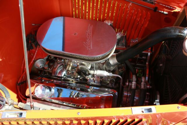 1932 Orange Ford Victoria Coupe