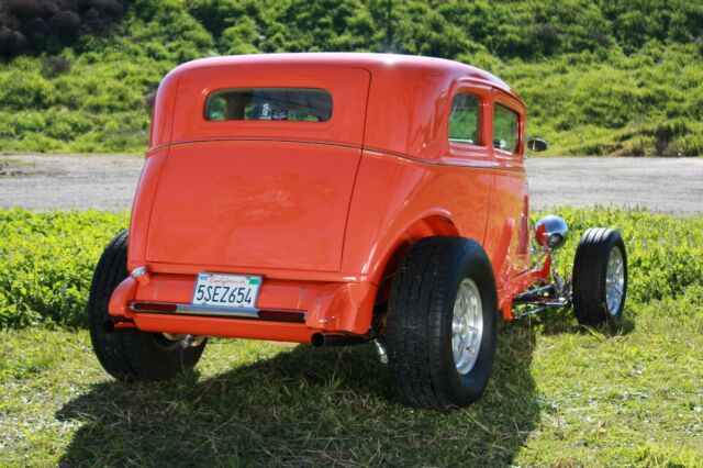 1932 Orange Ford Victoria Coupe
