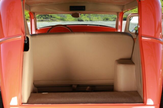 1932 Orange Ford Victoria Coupe