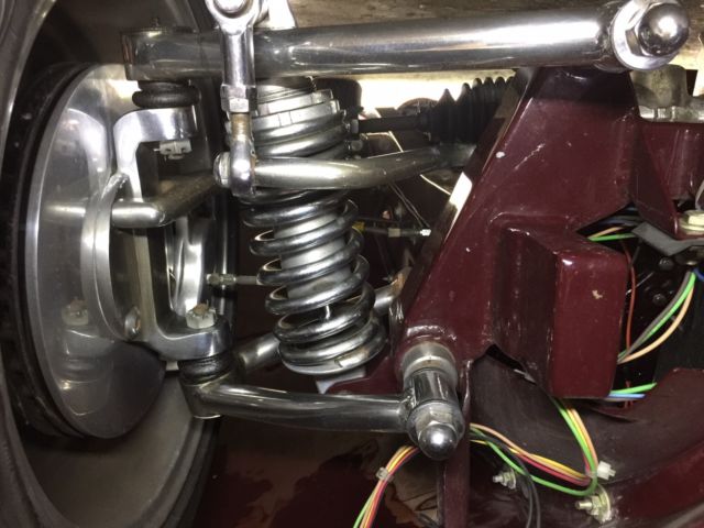 1934 Burgundy Ford 3 window coupe Coupe