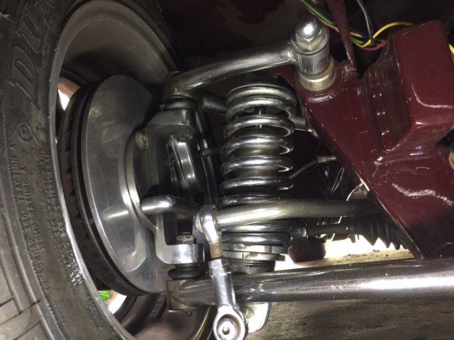 1934 Burgundy Ford 3 window coupe Coupe