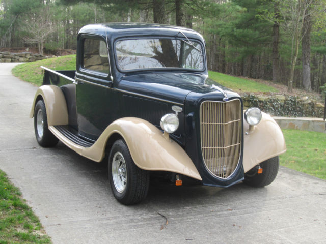1936 Blue with cream fenders Ford Other Pickups Standard Cab Pickup