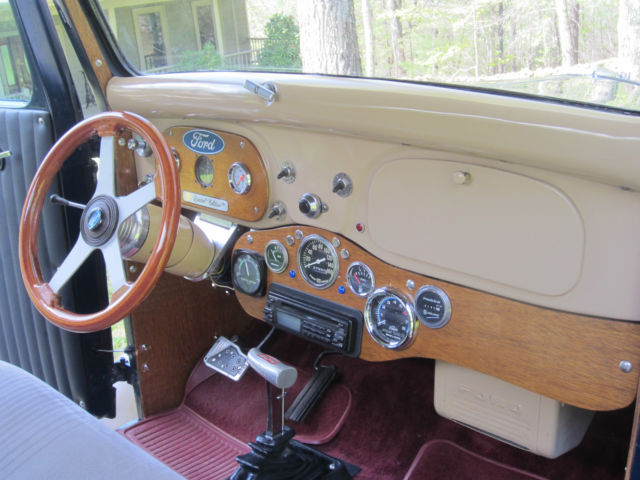 1936 Blue with cream fenders Ford Other Pickups Standard Cab Pickup
