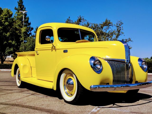1940 Yellow Ford Other Pickups Standard Cab Pickup