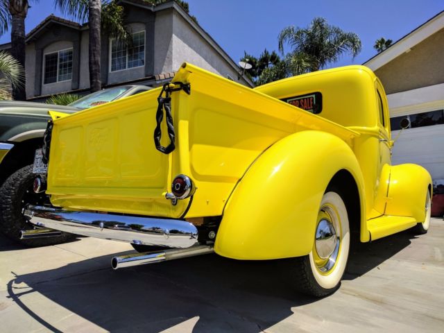 1940 Yellow Ford Other Pickups Standard Cab Pickup