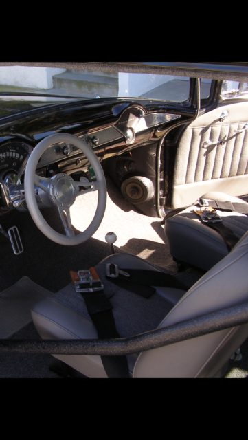 1955 Black Chevrolet Bel Air/150/210 Coupe