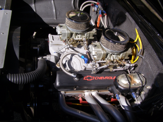 1955 Black Chevrolet Bel Air/150/210 Coupe