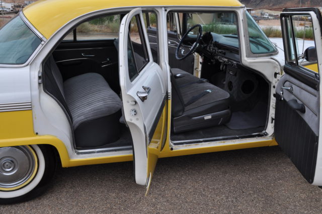 1956 Yellow Ford Fairlane