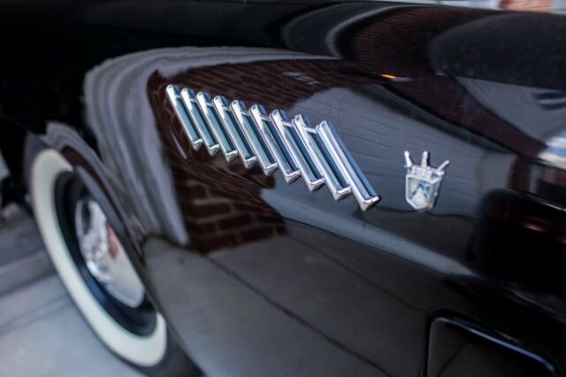 1956 Black Ford Thunderbird Convertible