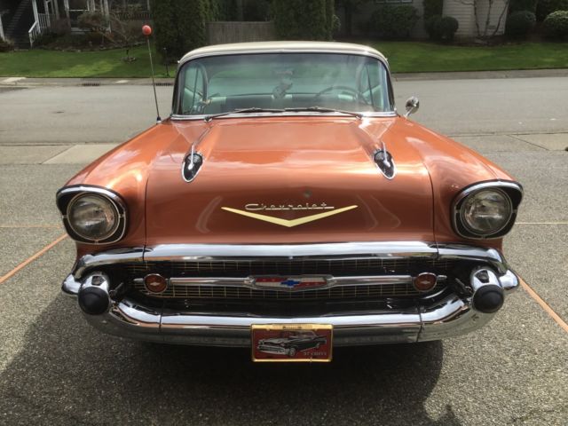 1957 Code 805A Sierra Gold Chevrolet Bel Air/150/210 Sport Coupe
