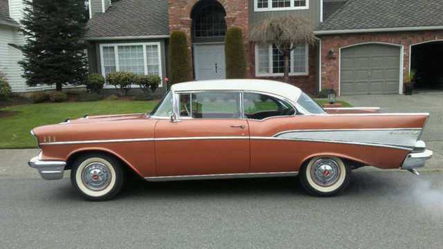 1957 Code 805A Sierra Gold Chevrolet Bel Air/150/210 Sport Coupe