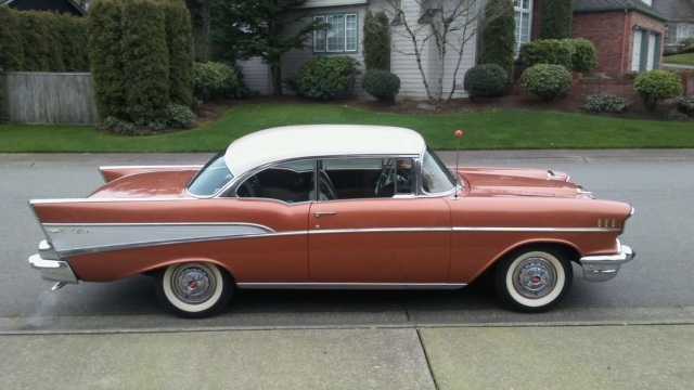 1957 Code 805A Sierra Gold Chevrolet Bel Air/150/210 Sport Coupe