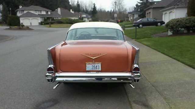 1957 Code 805A Sierra Gold Chevrolet Bel Air/150/210 Sport Coupe