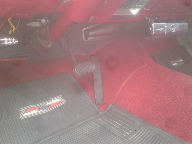 1957 Red Chevrolet Bel Air/150/210
