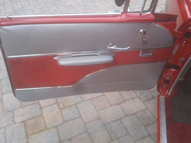 1957 Red Chevrolet Bel Air/150/210