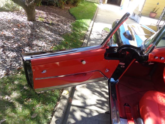 1957 Black Chevrolet Corvette ROADSTER