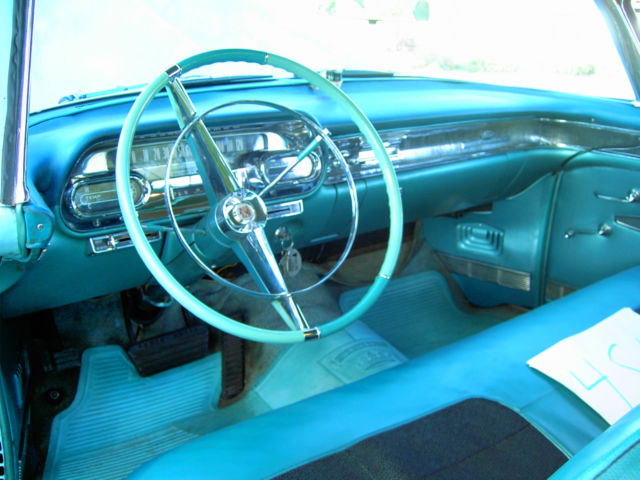 1958 28-29 Turquoise Lower Peacock Upper Cadillac DeVille
