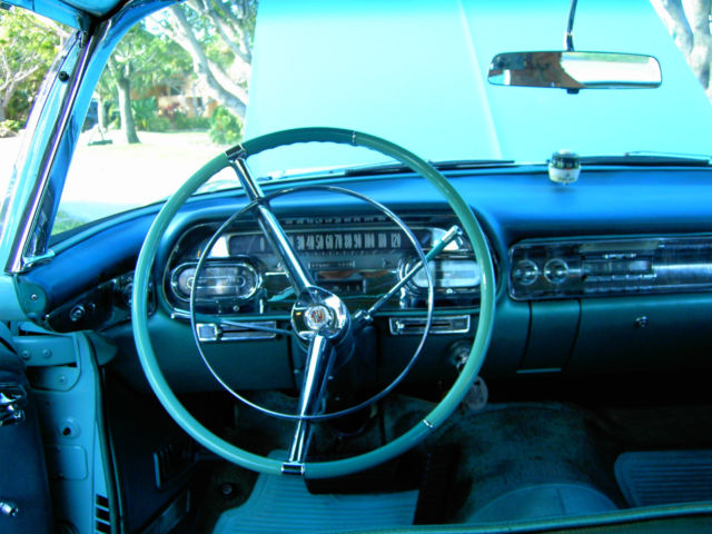 1958 28-29 Turquoise Lower Peacock Upper Cadillac DeVille