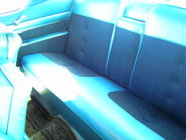 1958 28-29 Turquoise Lower Peacock Upper Cadillac DeVille